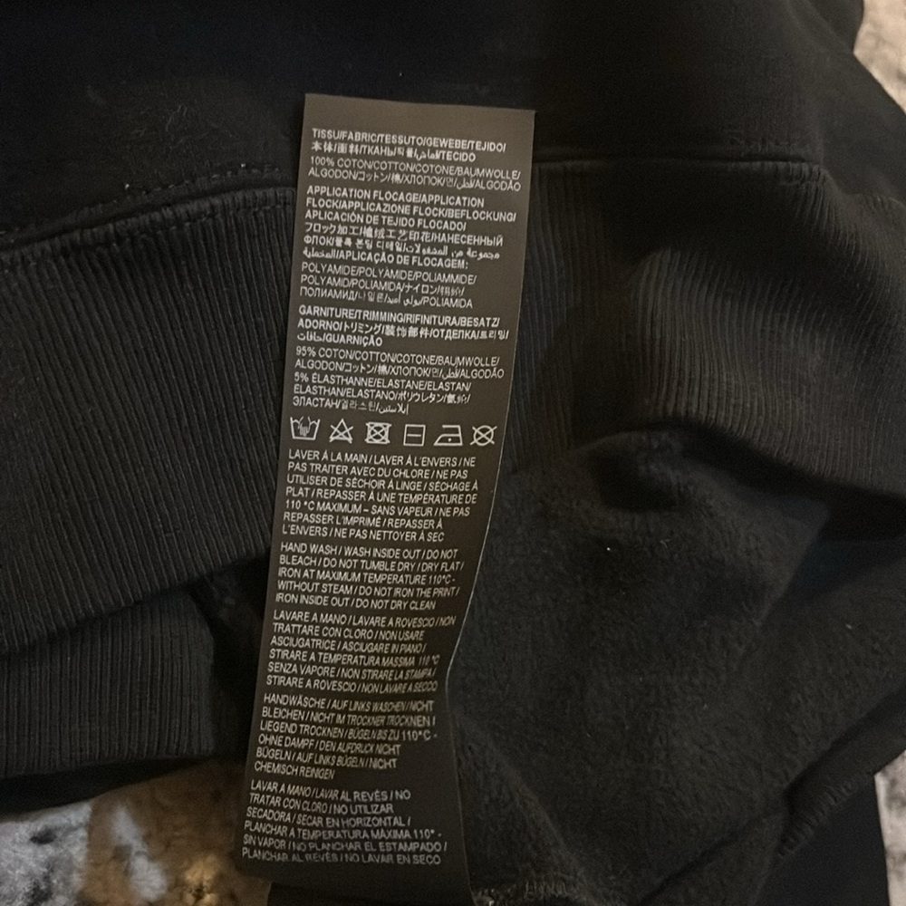 Saint Laurent 50s Signature Hoodie Black size XS - Picture 6 of 8